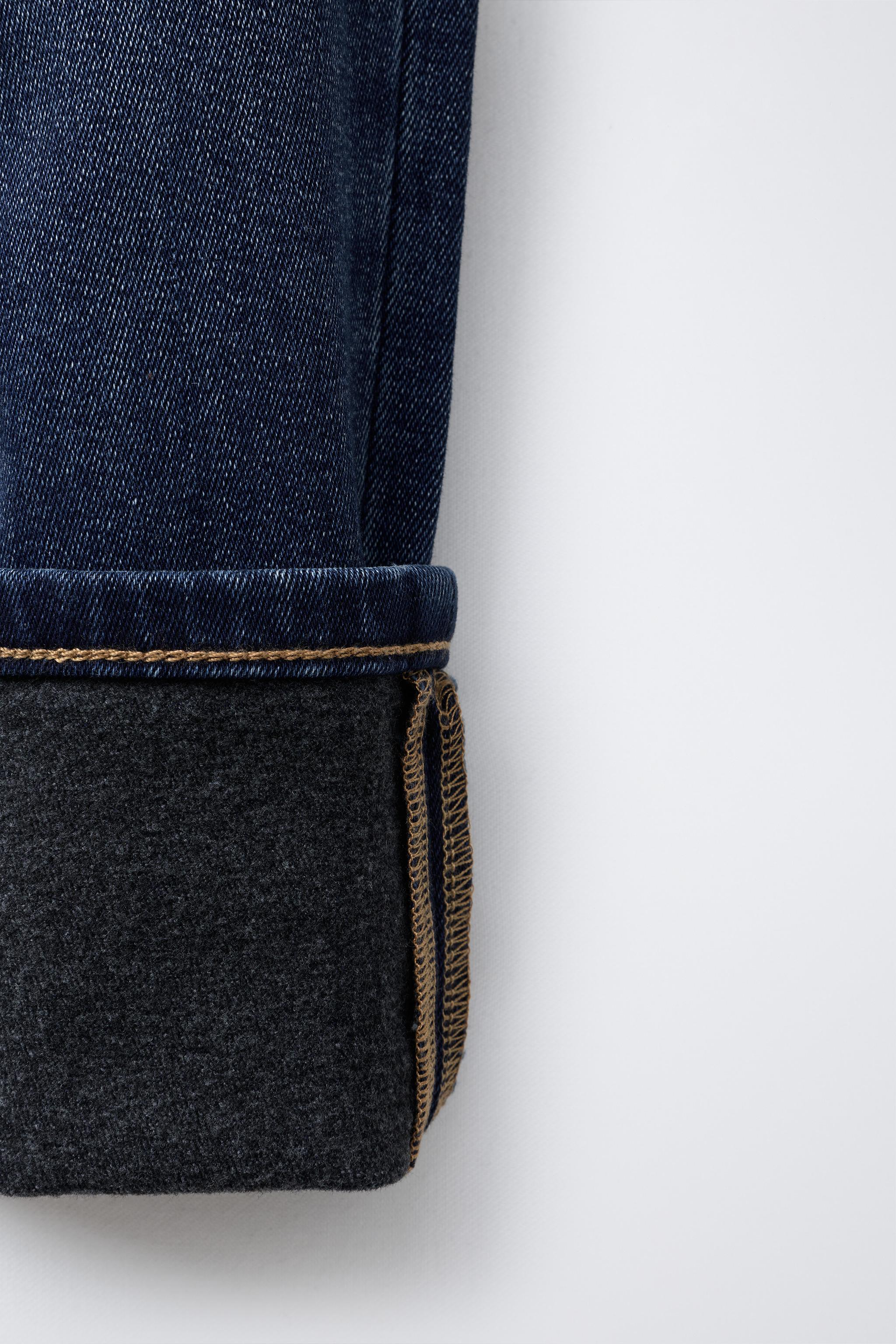 BRUSHED SKINNY JEANS